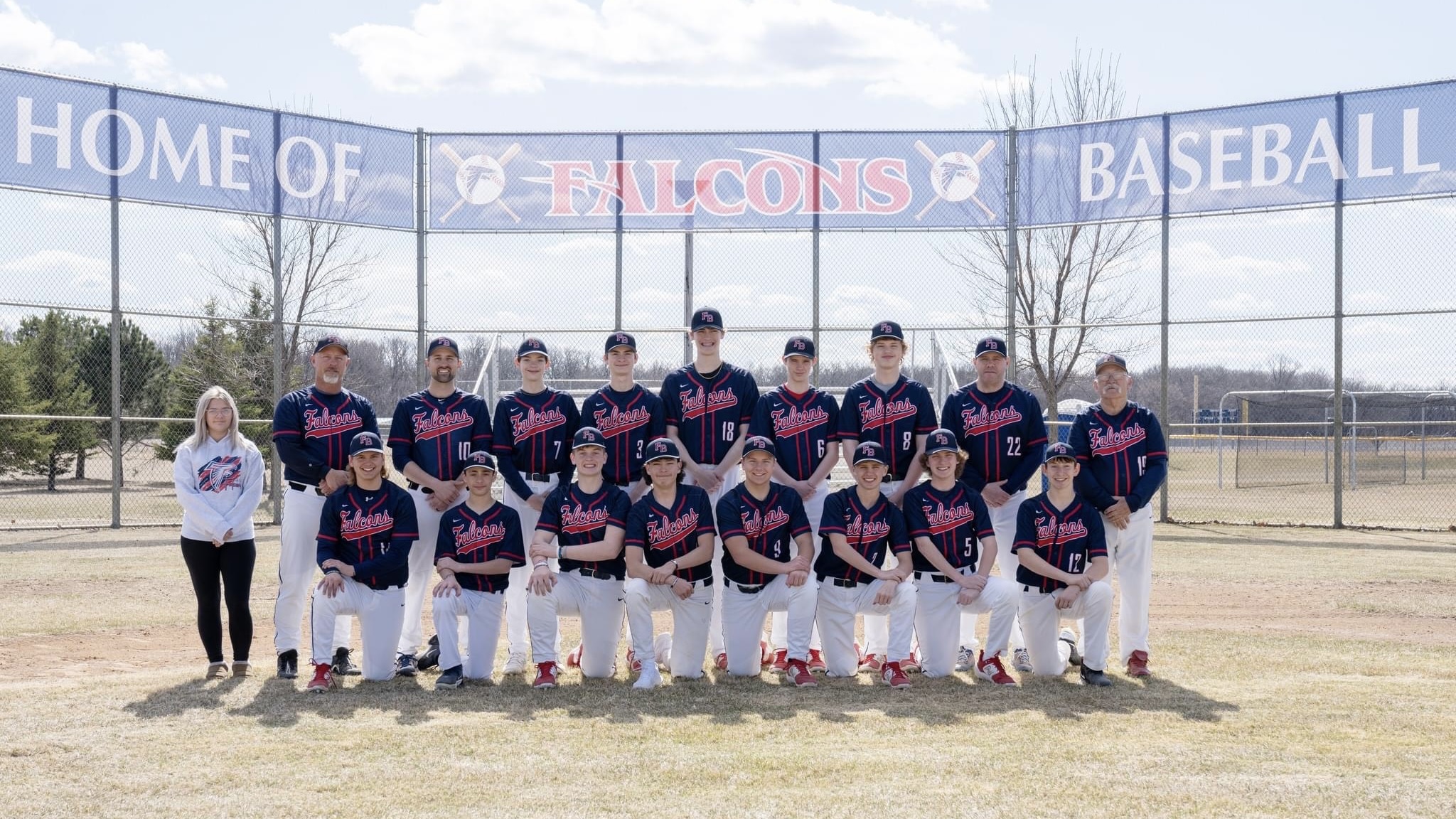 Fertile-Beltrami baseball team photo