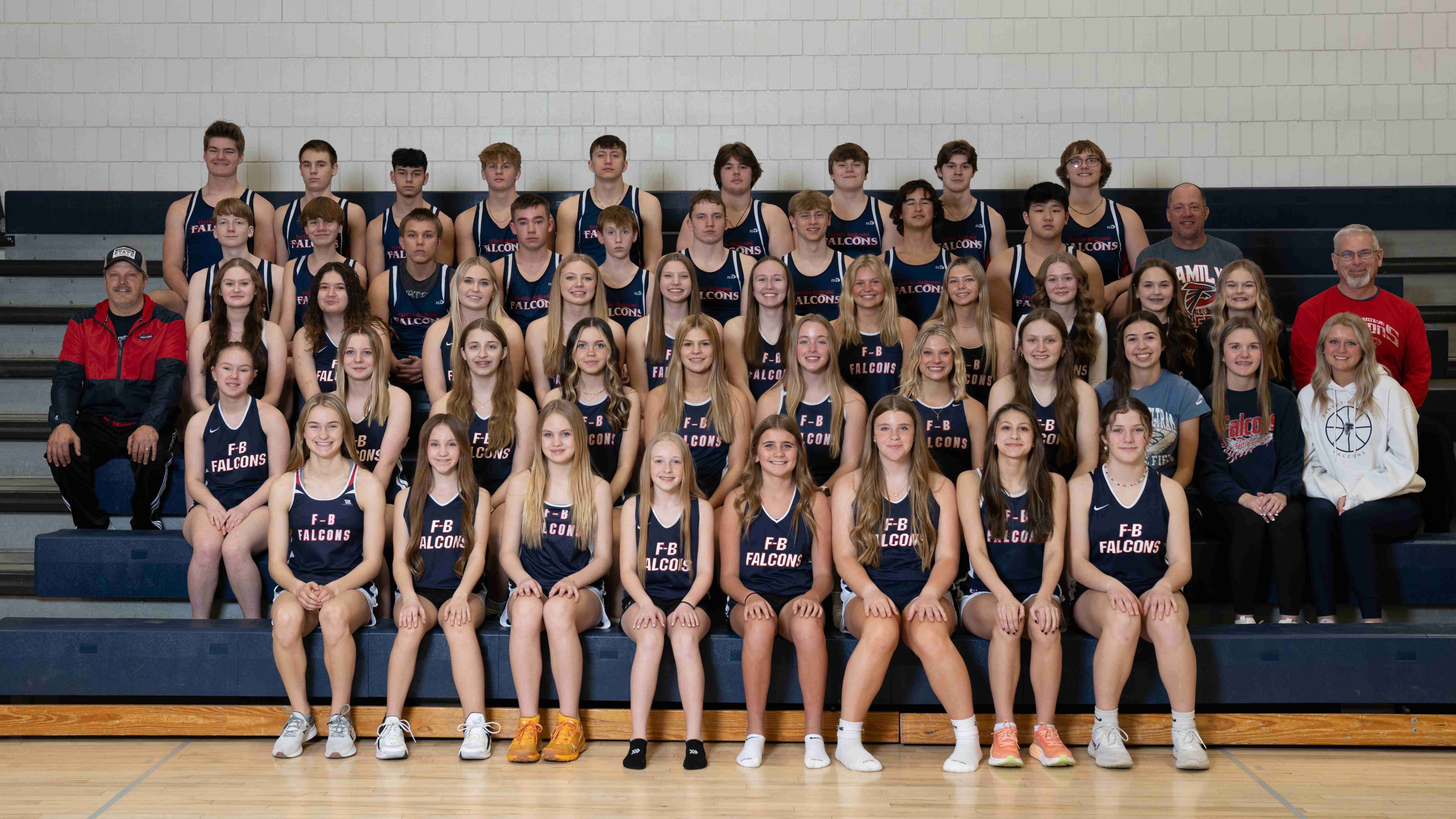 Fertile-Beltrami track team photo