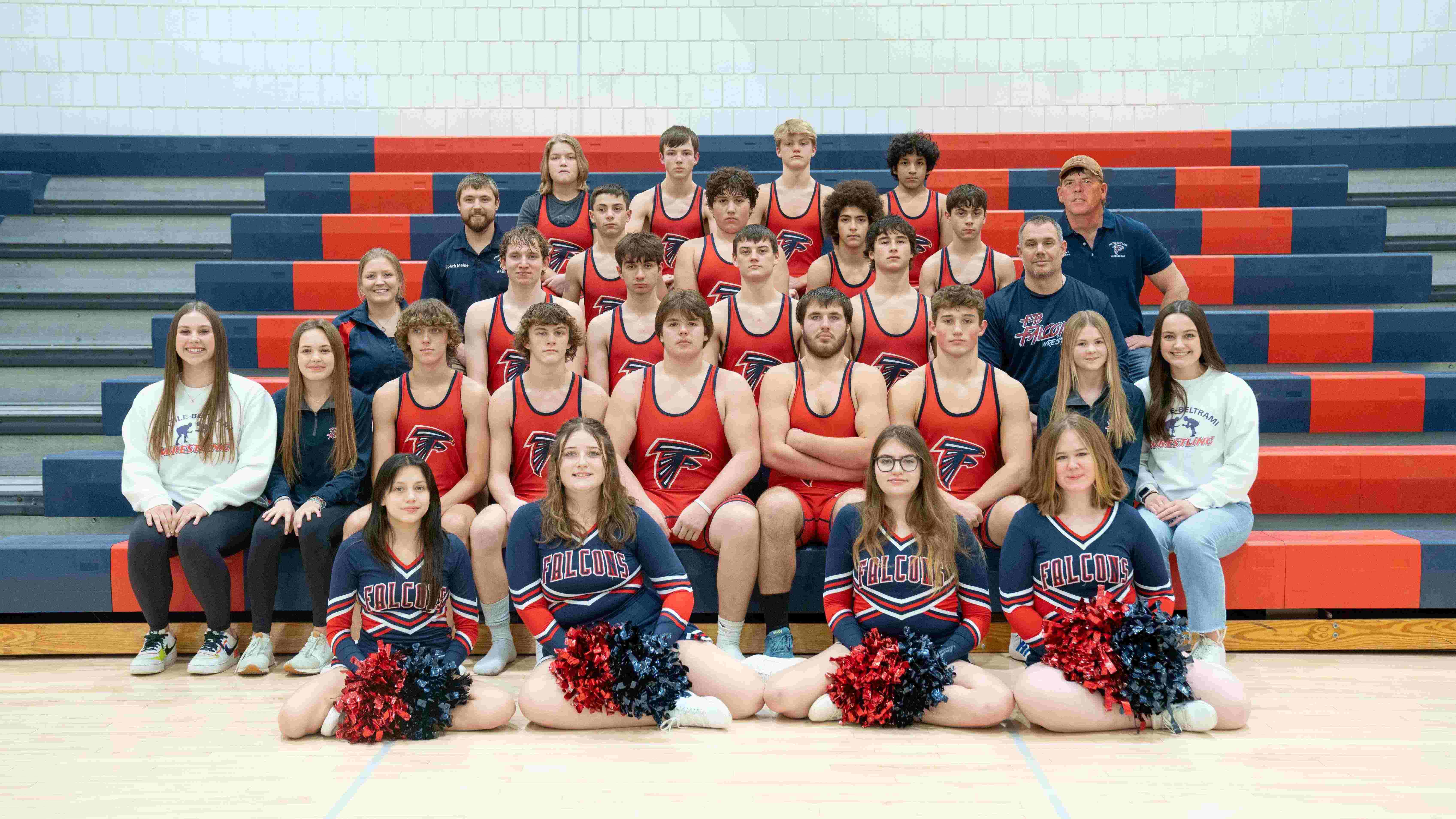 Fertile-Beltrami wrestling team photo